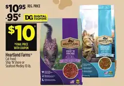 Dollar General Heartland Farms Cat Food offer