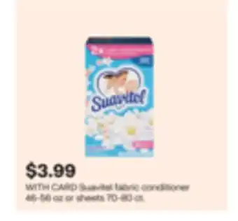 CVS Suavitel fabric conditioner 46-56 oz or sheets 70-80 ct offer