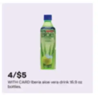 CVS Iberia aloe vera drink offer
