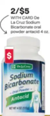 CVS De La Cruz Sodium Bicarbonate oral powder antacid offer