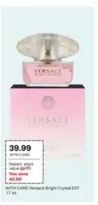 CVS Versace Bright Crystal EDT offer