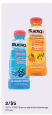 CVS Suerox electrolyte beverage offer