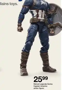 Target Marvel Legends Series Captain America action figure offer