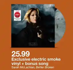 Target Exclusive electric smoke vinyl + bonus song offer