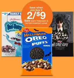 Target Select Halloween & harvest breakfast cereal offer