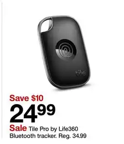 Target Tile Pro by Life360 Bluetooth tracker offer