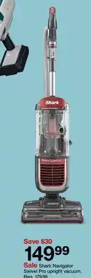 Target Shark Navigator Swivel Pro upright vacuum offer