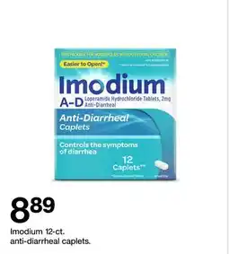 Target Imodium 12-ct. anti-diarrheal caplets offer