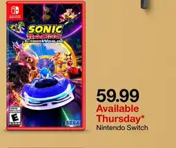 Target Nintendo Switch offer