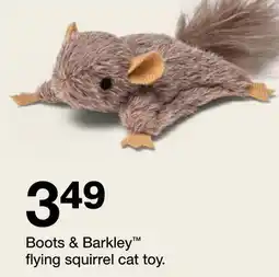 Target Boots & Barkley flying squirrel cat toy offer
