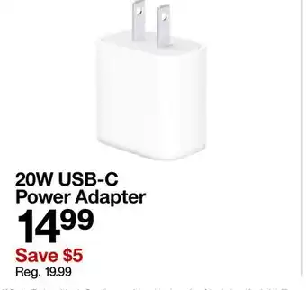 Target 20W USB-C Power Adapter offer