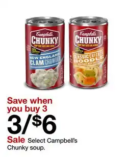 Target Select Campbell's Chunky soup offer