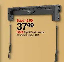Target ErgoAV wall bracket TV mount offer