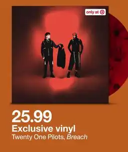 Target Exclusive vinyl Twenty One Pilots, Breach offer