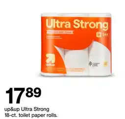 Target up & up Ultra Strong 18-ct. toilet paper rolls offer