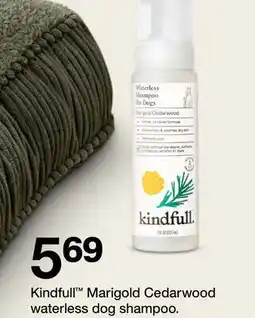 Target Kindfull Marigold Cedarwood waterless dog shampoo offer
