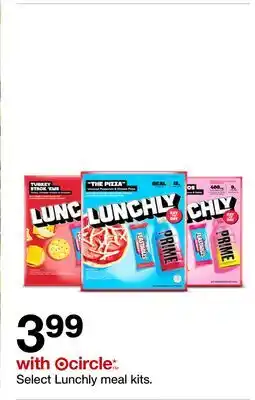 Target Select Lunchly meal kits offer