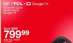 Target 55 Smart 4K QLED Smart Frame Google TV offer