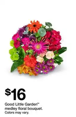 Target Good Little Garden medley floral bouquet offer