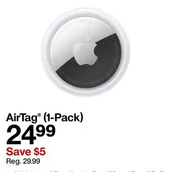 Target AirTag (1-Pack) offer