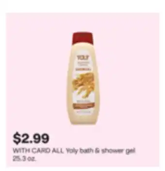 CVS ALL Yoly bath & shower gel offer