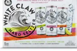 Target White Claw 12-pk. Hard Seltzers offer