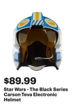 Best Buy Star Wars - The Black Series Carson Teva Electronic Helmet offer