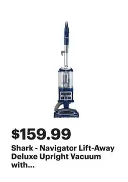 Best Buy Shark - Navigator Lift-Away Deluxe Upright Vacuum offer