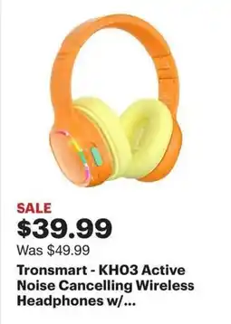 Best Buy Tronsmart - Active Noise Cancelling Wireless Headphones offer