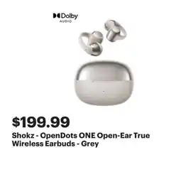 Best Buy Shokz - OpenDots ONE Open-Ear True Wireless Earbuds offer