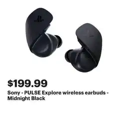 Best Buy Sony - PULSE Explore wireless earbuds offer