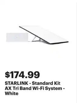 Best Buy STARLINK - Standard Kit AX Tri Band Wi-Fi System offer