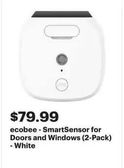 Best Buy ecobee - SmartSensor for Doors and Windows offer