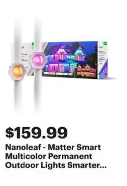 Best Buy Nanoleaf - Matter Smart Multicolor Permanent Outdoor Lights Smarter offer