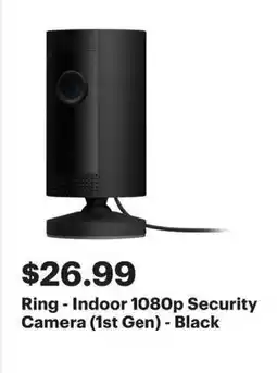 Best Buy Ring - Indoor 1080p Security Camera (1st Gen) offer