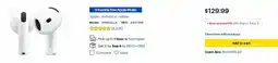 Best Buy Apple - AirPods 4 offer