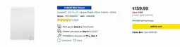 Best Buy Insignia-5.0 Cu. Ft. Garage Ready-Chest Freezer offer