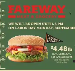 Fareway FAREWAY MEAT & GROCERY INT offer