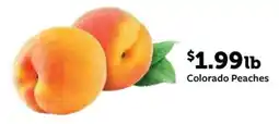 Fareway Colorado Peaches offer