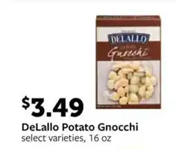 Fareway DeLallo Potato Gnocchi offer