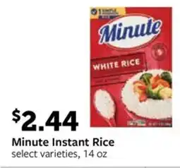 Fareway Minute Instant Rice offer