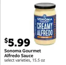 Fareway Sonoma Gourmet Alfredo Sauce offer