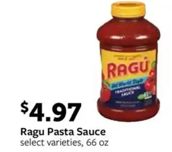 Fareway Ragu Pasta Sauce offer