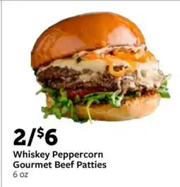 Fareway Whiskey Peppercorn Gourmet Beef Patties offer