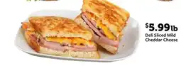 Fareway Deli Sliced Mild Cheddar Cheese offer