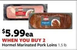 Fareway Hormel Marinated Pork Loins offer