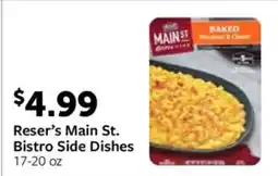 Fareway Reser’s Main St. Bistro Side Dishes offer