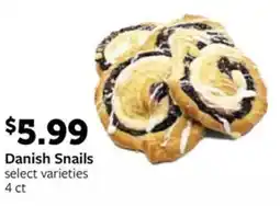 Fareway Danish Snails offer