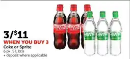 Fareway Coke or Sprite offer