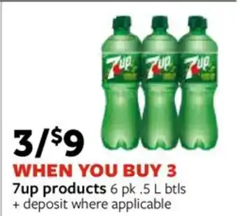 Fareway 7up products offer